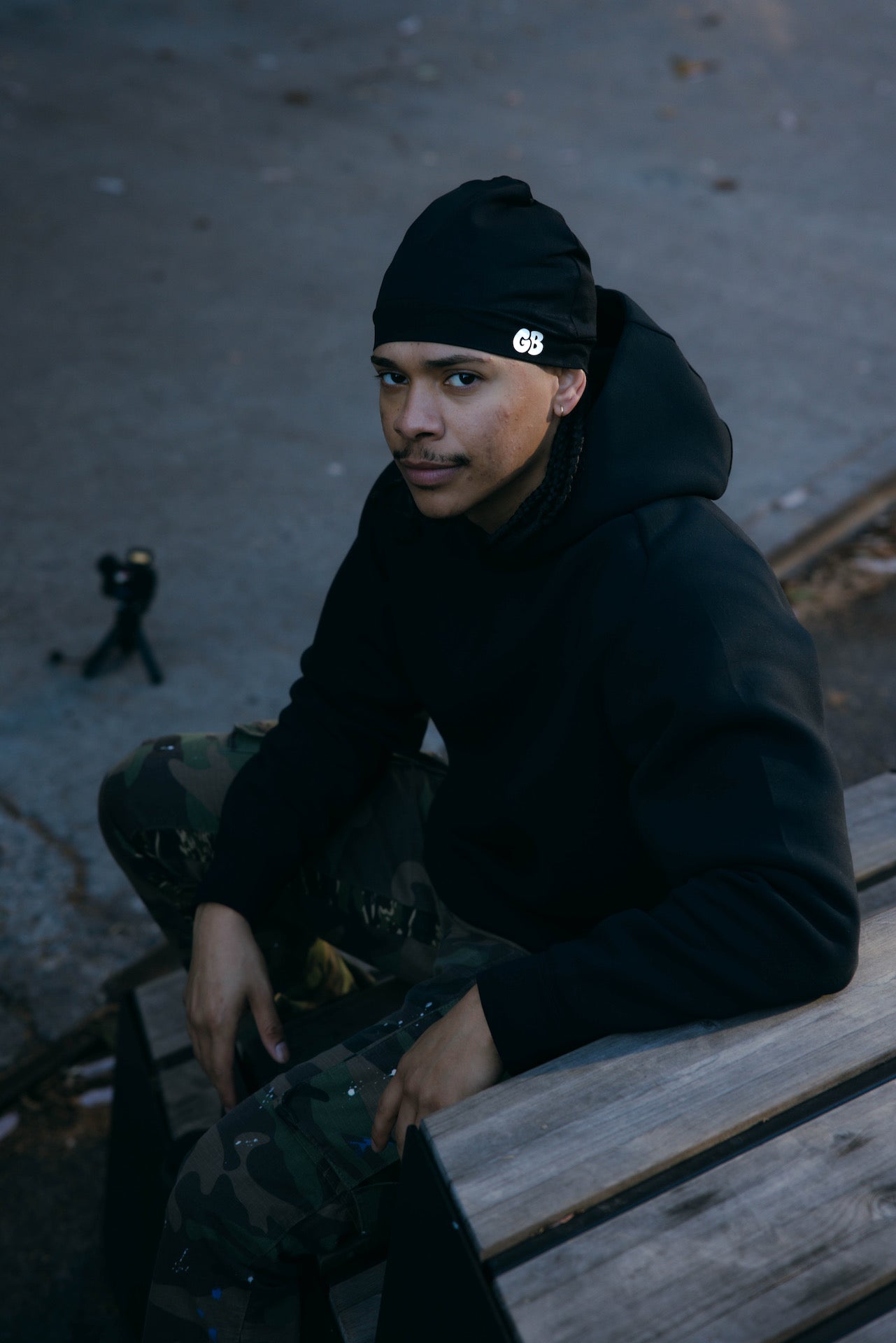 Black Satin Interior GB Cap