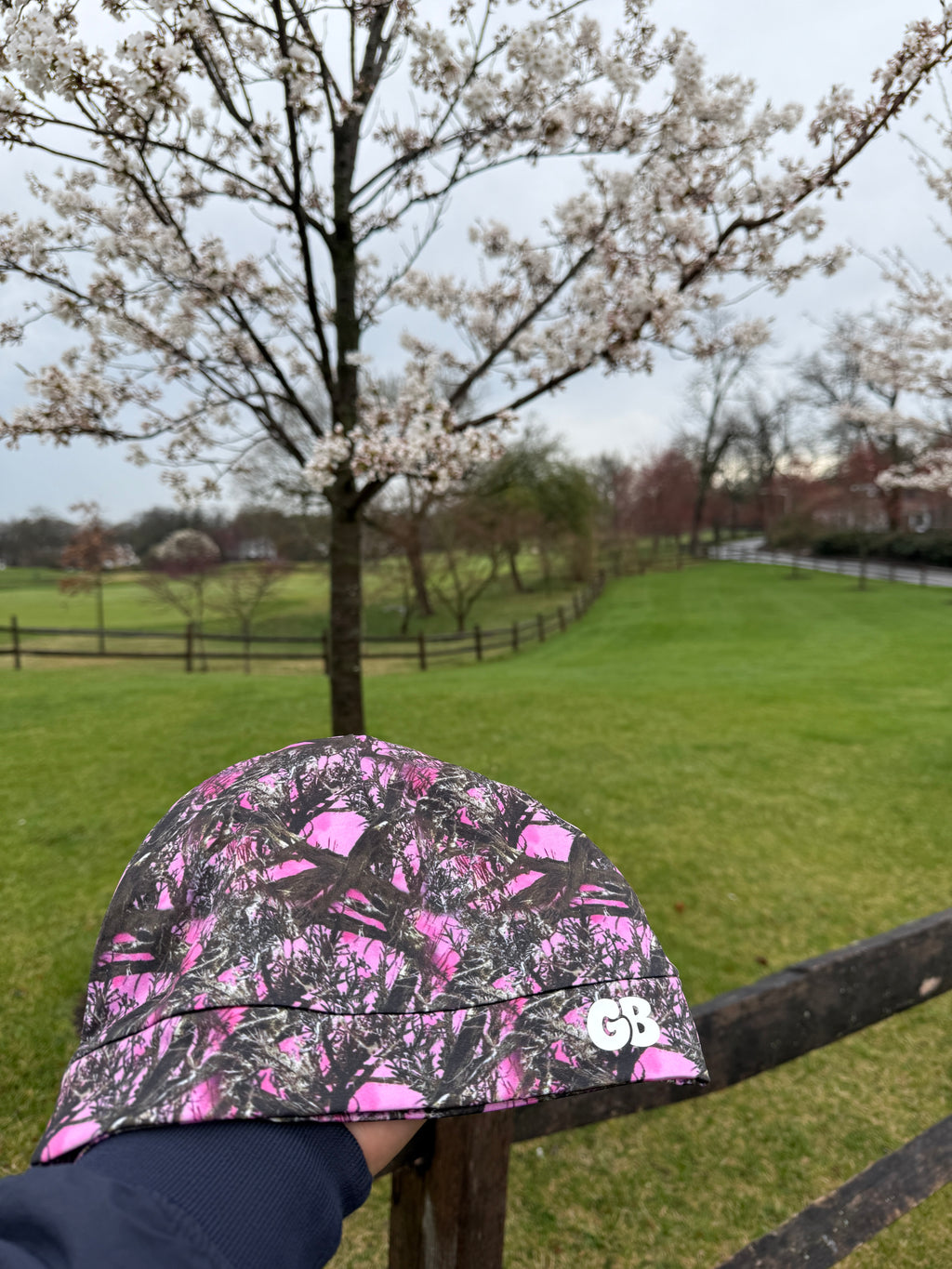 Pink Real Tree Satin Interior GB Cap