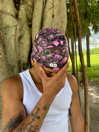Pink Real Tree Satin Interior GB Cap